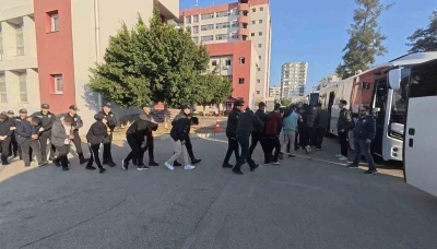 Adana merkezli Gaziantep Dahil 22 ilde operasyon 86 tutuklama