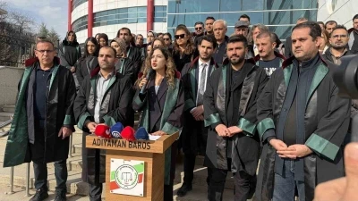 Adıyaman Barosu&rsquo;ndan avukatlara y&ouml;nelik saldırılara karşı a&ccedil;ıklama
