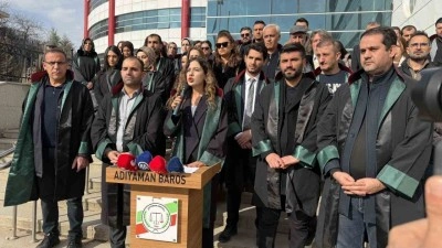 Adıyaman Barosu&rsquo;ndan avukatlara y&ouml;nelik saldırılara karşı a&ccedil;ıklama