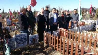 Adıyaman&rsquo;da deprem şehidi gazeteciler anıldı
