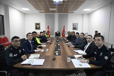Adıyaman&rsquo;da haftalık asayiş değerlendirme toplantısı yapıldı