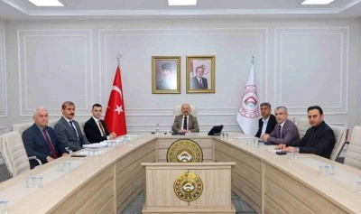 Adıyaman&rsquo;da İl &Ouml;zel İdaresi Enc&uuml;men Toplantısı yapıldı