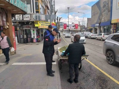 Adıyaman&rsquo;da kaldırım işgallerine sıkı denetim