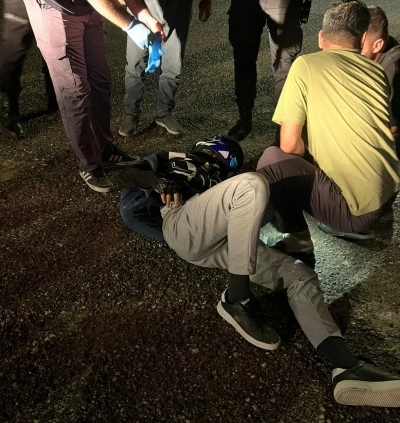 Adıyaman&rsquo;da motosiklet devrildi: 1 yaralı
