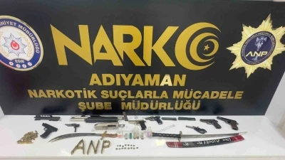Adıyaman’da narkotik ve asayiş operasyonlarında 17 kişi tutuklandı
