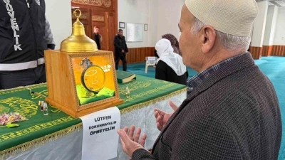 Adıyaman&rsquo;da Sakal-ı Şerif&rsquo;e b&uuml;y&uuml;k ilgi
