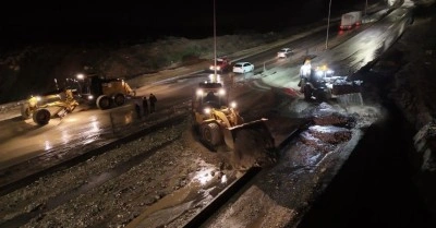 Adıyaman&rsquo;da şiddetli yağış heyelana neden oldu
