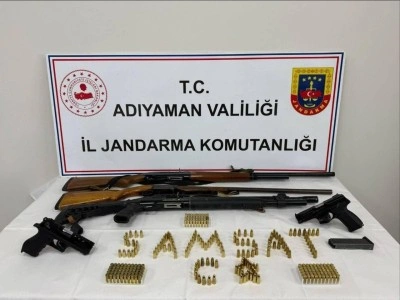 Adıyaman’da silah kaçakçılığı operasyonu: 1 gözaltı