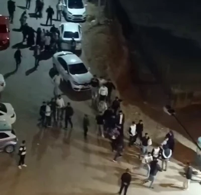 Adıyaman’da sopa, tekme ve yumruklu kavga anları kamerada
