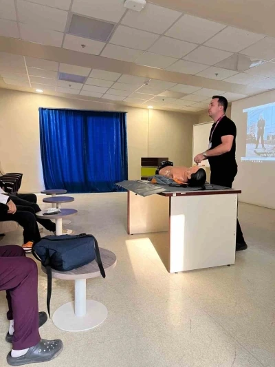 ADÜ Hastanesi personeline Temel Yaşam Desteği eğitimi verildi
