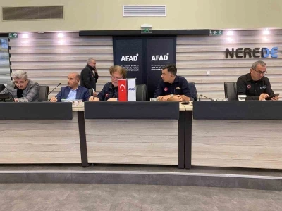AFAD, Acil Yönetim Merkezi’nde çalışmalara devam ediyor
