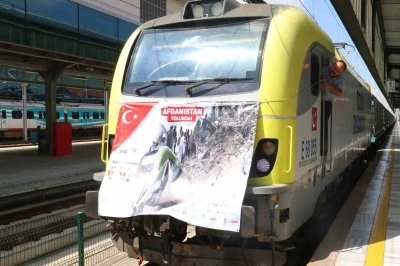 AFAD’dan Afganistan’a yardım eli: 23. İyilik Treni yola çıkıyor
