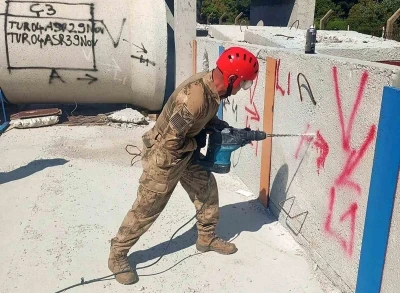AFAD&rsquo;dan askeri personele enkazda arama kurtarma eğitimi
