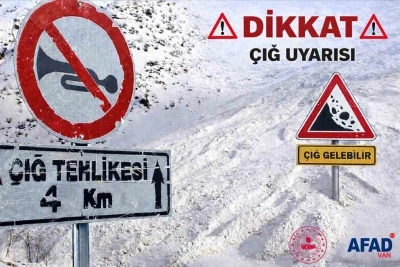 AFAD&rsquo;dan Van i&ccedil;in &ccedil;ığ uyarısı
