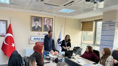 AFAD personeline ilk yardım eğitimi d&uuml;zenlendi
