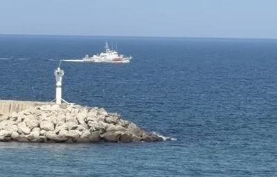 AFAD ve sahil g&uuml;venlik ekipleri, kaybolan genci aradı
