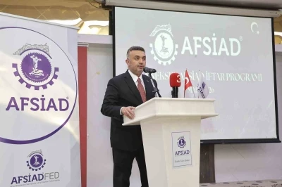 AFSİAD &uuml;yeleri iftarda bir araya geldi
