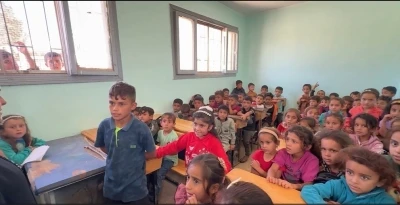 Afyon Kadınana Okulu Halep’te eğitime başladı
