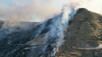 Afyonkarahisar’da çıkan orman yangını söndürüldü
