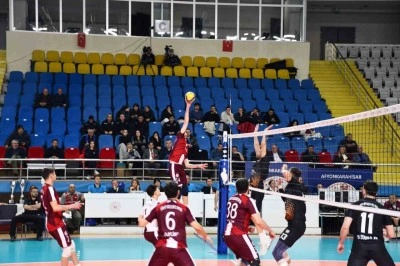 Afyonkarahisar&rsquo;da voleybol finali tamamlandı