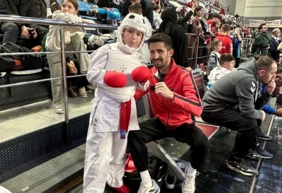Afyonlu gen&ccedil; karateciler T&uuml;rkiye arenasında parladı
