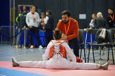 AGM Spor Kul&uuml;b&uuml; Taekwondo Antren&ouml;r&uuml; Ziya C&ouml;nge, milli takım g&ouml;revinde
