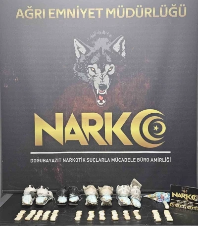 Ağrı’da narkotik operasyonu: 2,4 kilogram metamfetamin ele geçirildi
