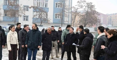 Ağrı Emniyet M&uuml;d&uuml;r&uuml; &Ouml;nder, Nevruz kutlamaları &ouml;ncesi g&uuml;venlik tedbirlerini denetledi
