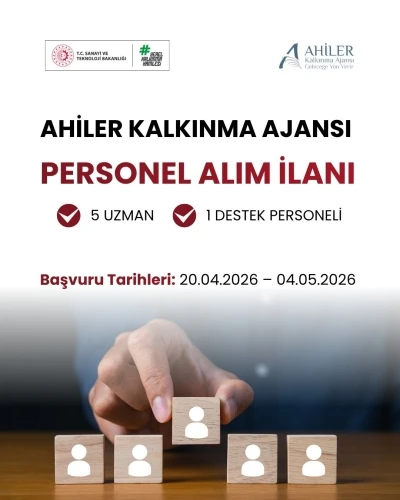 AHİKA 6 personel alacak
