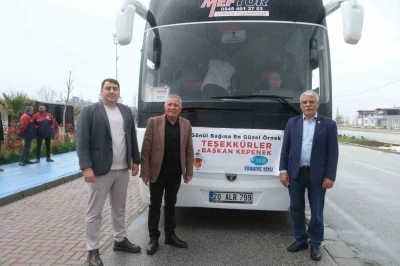 Ahıska T&uuml;rkleri ata topraklarına uğurlandı
