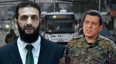Ahmed Şara YPG'deki PKK detayını anlatıp Mazlum Abdi'ye &ccedil;ağrı yaptı