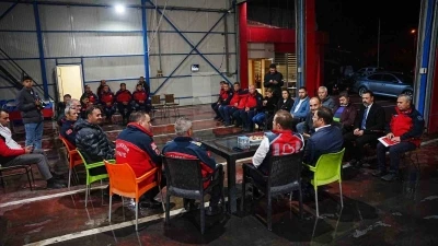 Ahmet Akın’dan Sındırgı’ya moral ziyareti
