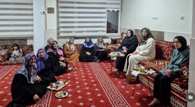 Aileler &quot;Mum dibini ışıtır&quot; projesi kapsamında buluştu
