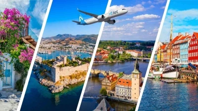 AJet Avrupa&rsquo;yı Bodrum&rsquo;a bağlıyor
