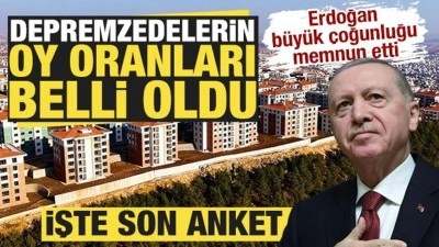 AK Parti, asrın inşa seferberliğinde depremzededen tam not aldı, oylarını y&uuml;zde 7 artırdı