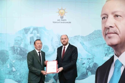AK Parti Beylikova İlçe Başkanlığı’na Ersin Kaya atandı
