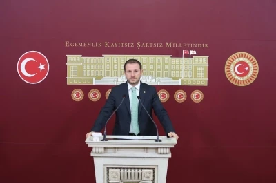 Ak Parti Bursa Milletvekili Kılı&ccedil;, TBMM&rsquo;de basın toplantısı d&uuml;zenledi
