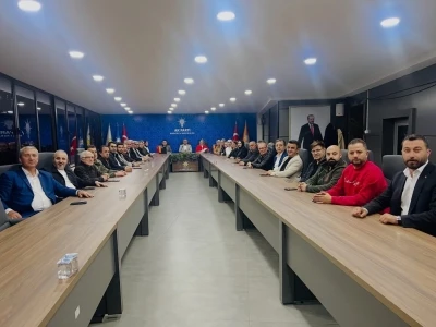 AK Parti&rsquo;de Haftalık İl Y&ouml;netim Kurulu Toplantısı yapıldı
