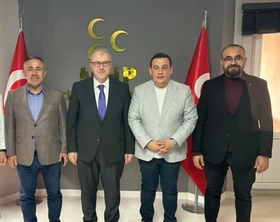 AK Parti&rsquo;den MHP&rsquo;ye &rsquo;Hayırlı Olsun&rsquo; ziyareti
