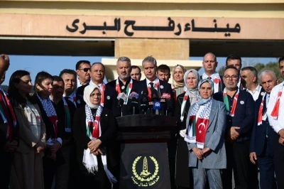 AK Parti Genel Başkan Yardımcısı Yalçın: &quot;Gazze’yi insansızlaştırmaya yönelik bir etnik temizlik suçu işleniyor&quot;
