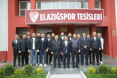 AK Parti heyeti, Elazığspor&rsquo;la bir araya geldi
