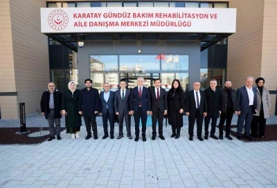 AK Parti heyeti Karatay&rsquo;da yatırımları inceledi
