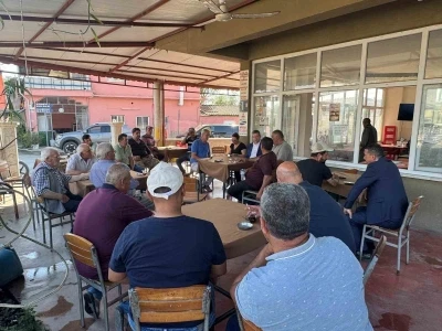 AK Parti İl Başkanı Subaşıoğlu, Sarayk&ouml;y&rsquo;de buğday hasadı yaptı
