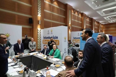 AK Parti İstanbul İl Başkanlığında &quot;İstanbul İçin Ortak Akıl Çalıştayı&quot; düzenlendi
