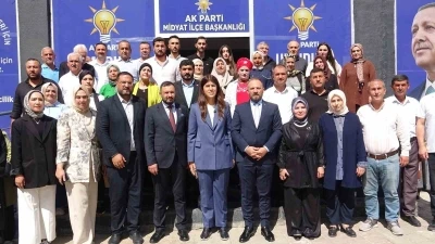 AK Parti İstanbul Milletvekili Ayaydın Midyat’ta temaslarda bulundu
