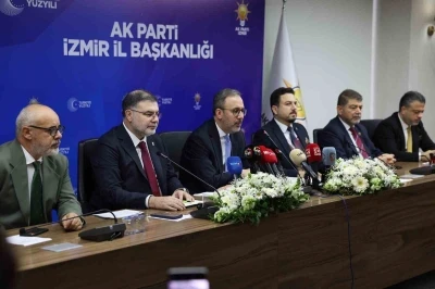 AK Parti İzmir&rsquo;den 2025 yılı değerlendirmesi

