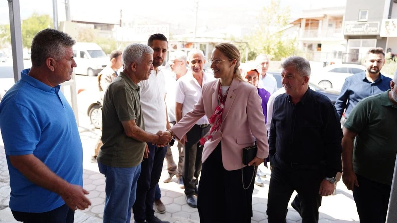 AK Parti Milletvekili Derya Bakbak Nurdağı'da