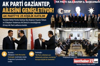 AK Parti&rsquo;ye YRP&rsquo;den kimler katıldı?..