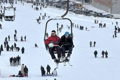 Akdağ Kayak Merkezi&rsquo;nde s&ouml;mestir bereketi
