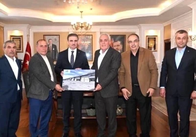 Akdağ Sanayi Yapı Kooperatifi&rsquo;nden Vali Aydın Baruş&rsquo;a ziyaret
